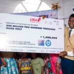 EBSHIA recieves a donation for the enrollment of 100 Sickle Cell Patients in the State